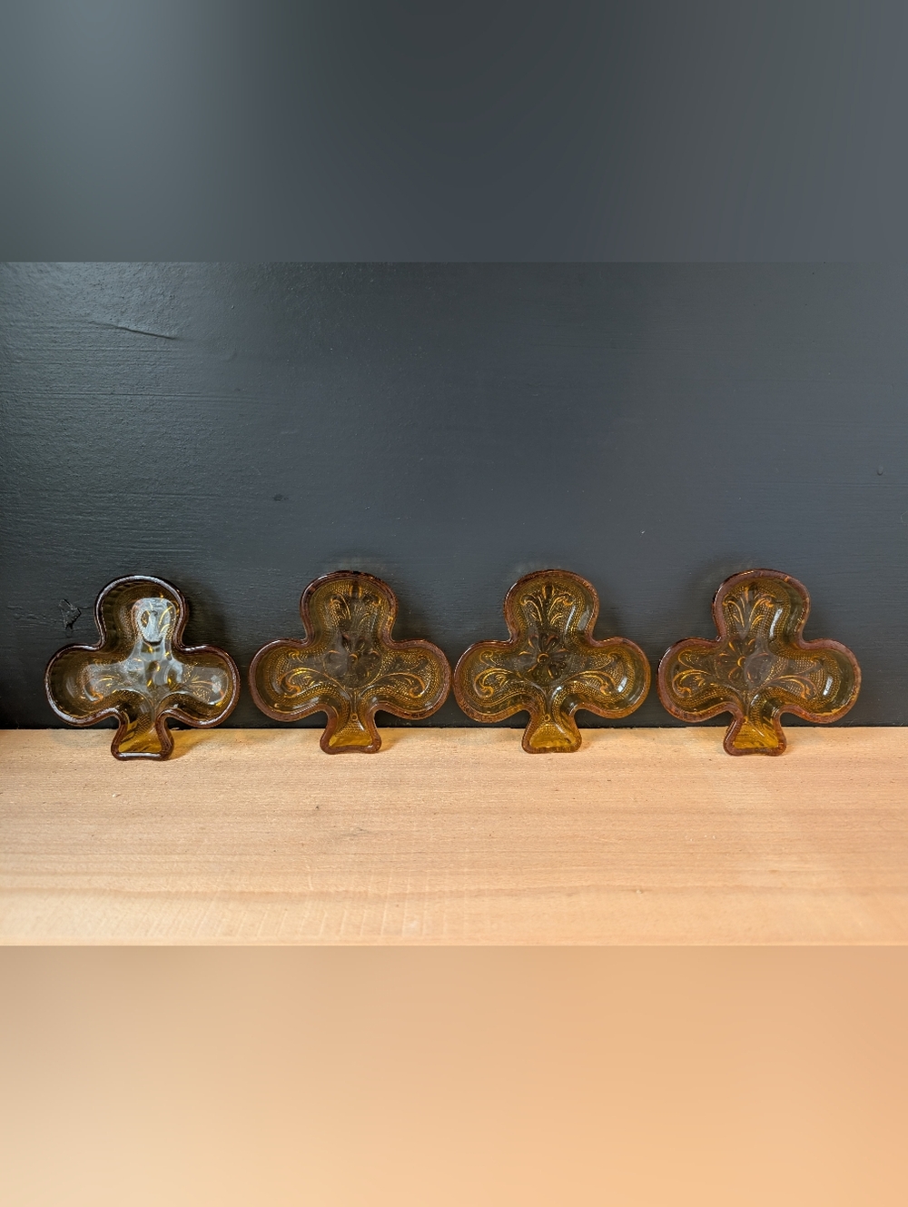 Vintage Indiana Glass Tiara Small Club Dishes